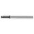 Scientific Cutting Tools 120836 | 0.425" Neck Diameter x 0.750" Shank x 2.250" LOC x 5.000" OAL 5 Flute AlTiN Solid Carbide Single Profile Thread Mill