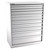 Champion Tool Storage EWS2700-1101-ILC-FTB-LG | 47" Width x 59-1/2" Height x 22-1/2" Depth 11 Drawer 304 Compartment Powder Coated Steel Modular Compartment Cabinet - Light Gray