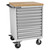 Champion Tool Storage SWS1500-0901ILC-MB8-BBT-LG | 28-1/4" Width x 43-1/4" Height x 22-1/2" Depth 9 Drawer 161 Compartment Powder Coated Steel Modular Compartment With Butcher Block - Light Gray