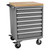 Champion Tool Storage SWS1500-0701IL-MB8-BBT-DG | 28-1/4" Width x 43-1/4" Height x 22-1/2" Depth 7 Drawer Powder Coated Steel Modular Drawer With Butcher Block - Dark Gray