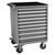 Champion Tool Storage SWS1500-0901ILC-MB8-RT-DG | 28-1/4" Width x 43-1/4" Height x 22-1/2" Depth 9 Drawer 161 Compartment Powder Coated Steel Mobile Modular Cabinet - Dark Gray