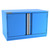Champion Tool Storage EWS1200-2FDIL-FTB-BB | 47" Width x 29-7/8" Height x 22-1/2" Depth 2 Doors 1 Shelf Powder Coated Steel Modular Flush Door Cabinets With Shelf - Bright Blue