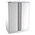 Champion Tool Storage EWS3050-2FDIL-FTB-LG | 47" Width x 66-3/8" Height x 22-1/2" Depth 2 Doors 3 Shelf Powder Coated Steel Modular Flush Door Cabinets With Shelf - Light Gray