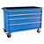 Champion Tool Storage DW1500-0401IL-MB8-RT-BB | 56-1/2" Width x 43-1/4" Height x 28-1/2" Depth 4 Drawer Powder Coated Steel Mobile Modular Cabinet with Retainer Top - Bright Blue Champion Tool Storage DW1500-0401IL-MB8-RT-BB | 56-1/2" Width x 43-1/4" Height x 28-1/2" Depth 4 Drawer Powder Coated Steel Mobile Modular Cabinet with Retainer Top - Bright Blue