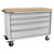 Champion Tool Storage DW1500-0401ILC-MB8-BBT-LG | 56-1/2" Width x 43-1/4" Height x 28-1/2" Depth 4 Drawer 108 Compartments Powder Coated Steel Mobile Modular Cabinet with Butcher Block Top - Light Gray