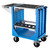 Champion Tool Storage NCTCC10-BB | 40" Width x 36-3/4" Height x 20-1/4" Depth 1 Shelf Powder Coated Steel CNC Transport Cart - Bright Blue