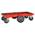 Champion Tool Storage FMP41MC-RD | 41" Width x 10" Height x 20" Depth Powder Coated Steel Tool Box Maintenance Cart - Gloss Red