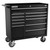 Champion Tool Storage FMP4111RC-BK | 41" Width x 43" Height x 20" Depth 11 Drawer Powder Coated Steel Wheeled Tool Cabinet - Gloss Black