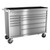 Champion Tool Storage FMPSA5411RC | 54" Width x 43" Height x 20" Depth 11 Drawer Brushed Coated Stainless Steel Wheeled Tool Cabinet - Stainless