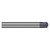 Harvey Tool 712962 | 0.107" Pilot Diameter x 1/4" Shank x 0.062" Radius x 2" OAL 4 Flute Uncoated Corner Rounding End Mill