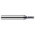 Harvey Tool 718812-C6 | 0.187" Diameter x 1/4" Shank x 0.005" Corner Radius x 0.150" LOC x 2-1/2" OAL 5 Flute C6 Coated Corner Radius End Mill