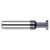 Harvey Tool 716310-C3 | 9/64" Diameter x 3/16" Shank x 0.031" Width x 2" OAL 6 Flute C3 coated Keyseat Cutter