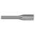 Harvey Tool 710608 | SA-43 Size x 1/8" Diameter x 1/8" Shank x 9/16" LOC x 1-1/2" OAL Uncoated Double Cut Burr