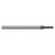 Harvey Tool 714262-C3 | 0.062" Diameter x 1/8" Shank x 0.500" LOC x 2-1/2" OAL 3 Flute C3 Coated Square End Mill