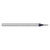 Harvey Tool 714660-C6 | 0.060" Diameter x 3/16" Shank x 0.005" Corner Radius x 0.312" LOC x 2" OAL 3 Flute C6 Coated Tapered Corner Radius End Mill