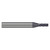 Harvey Tool 720120 | 0.020" Diameter x 1/8" Shank x 0.005" Corner Radius x 0.060" LOC x 1-1/2" OAL 5 Flute Uncoated Corner Radius End Mill