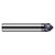 Harvey Tool 713924-C3 | 0.070" Diameter x 3/8" Shank x 0.153" LOC x 2-1/2" OAL 5 Flute C3 Coated Chamfer Cutter Harvey Tool 713924-C3 | 0.070" Diameter x 3/8" Shank x 0.153" LOC x 2-1/2" OAL 5 Flute C3 Coated Chamfer Cutter