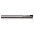 Harvey Tool 739240 | 0.625" Diameter x 5/8" Shank x 0.625" LOC x 3-1/2" OAL 2 Flute PCD Coated Square End Mill