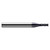 Harvey Tool 771355 | 0.055" Diameter x 1/8" Shank x 0.044" LOC x 1-1/2" OAL 4 Flute Uncoated Square End Mill