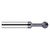 Harvey Tool 794506 | 0.094" Diameter x 1/8" Shank x 0.046" Radius x 0.086" LOC x 1-1/2" OAL 2 Flute Uncoated Undercutting End Mill