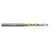 Valor V069599-V | 0.064" Diameter x 3.00mm Shank x 0.380" Flute Length x 63.00mm OAL 2 Flute Val-Max V Coated High Performance Drill