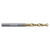 Valor V043384 | 0.196" Diameter x 6.00mm Shank x 0.763" Flute Length x 63.00mm OAL 2 Flute Uncoated High Performance Drill