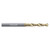 Valor V933801-V | 0.076" Diameter x 3.00mm Shank x 0.455" Flute Length x 63.00mm OAL 2 Flute Val-Max V Coated High Performance Drill