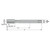 Seco Tools 03305464 | MTS-M12X1.75ISO6HX-XE-K102-A M12 Thread Size x 0.472" Diameter x 0.354" Shank x 4.331" OAL 5 Flute TIALN Coated HSS-E-PM Straight Flute Tap