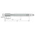 Seco Tools 03305472 | MTS-M18X1.50ISO6HX-XC-K111 MF18X1.5 Thread Size x 0.709" Diameter x 0.551" Shank x 4.331" OAL 5 Flute TIALN Coated HSS-E-PM Straight Flute Tap