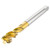Seco Tools 10139633 | T32-R40N09C05-1-12-21R UNF1-12 Thread Size x 1.000" Diameter x 0.709" Shank x 5.512" OAL 40 Degree Helix Angle 4 Flute TiAIN+TiN Coated HSS-E Spiral Flute Tap