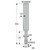 Seco Tools 02451578 | 3.00mm Diameter x 6.00mm Shank x 0.50mm Radius x 50.00mm OAL 1 Flute 30 Degree Helix Angle MEGA-T Coated Carbide Corner Radius End Mill