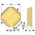 Seco Tools 02505918 | 0.529" Inscribed Circle Diameter x 0.032" Radius x 0.132" Thickness 4 Cutting Edge Carbide Milling Insert