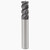 Seco Tools 02623827 | 12.00mm Diameter x 12.00mm Shank x 1.50mm Radius x 75.00mm OAL 4 Flute 48 Degree Helix Angle MEGA-64 Coated Carbide Corner Radius End Mill