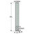 Seco Tools 02623829 | 12.00mm Diameter x 12.00mm Shank x 1.50mm Radius x 90.00mm OAL 4 Flute 48 Degree Helix Angle MEGA-64 Coated Carbide Corner Radius End Mill