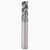 Seco Tools 02700366 | 8.00mm Diameter x 8.00mm Shank x 0.50mm Radius x 60.00mm OAL 3 Flute 48 Degree Helix Angle SIRON-A Coated Carbide Corner Radius End Mill