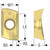 Seco Tools 02743957 | XOMX1806 Size x 0.032" Radius x 0.252" Thickness 2 Cutting Edge Carbide Square Shoulder Milling Insert