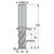 Seco Tools 02823419 | 12.00mm Diameter x 12.00mm Shank x 0.50mm Radius x 90.00mm OAL 4 Flute 42 Degree Helix Angle SIRON-A Coated Carbide Corner Radius End Mill