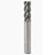 Seco Tools 02828208 | 8.00mm Diameter x 8.00mm Shank x 1.00mm Radius x 60.00mm OAL 4 Flute 40 Degree Helix Angle SIRON-A Coated Carbide Corner Radius End Mill