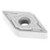 Seco Tools 03093861 | DN1504 Size x 0.500" Inscribed Circle Diameter x 0.016" Radius x 0.187" Thickness 4 Cutting Edge Carbide Turning Insert
