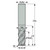 Seco Tools 03134992 | 6.00mm Diameter x 6.00mm Shank x 0.30mm Radius x 60.00mm OAL 4 Flute 44 Degree Helix Angle MEGA-64 Coated Carbide Corner Radius End Mill