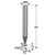 Seco Tools 03171153 | 2.00mm Diameter x 6.00mm Shank x 0.15mm Radius x 50.00mm OAL 2 Flute 30 Degree Helix Angle SIRON-A Coated Carbide Corner Radius End Mill