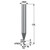 Seco Tools 03171197 | 1.50mm Diameter x 6.00mm Shank x 0.15mm Radius x 50.00mm OAL 4 Flute 30 Degree Helix Angle SIRON-A Coated Carbide Corner Radius End Mill