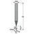 Seco Tools 03171209 | 3.00mm Diameter x 6.00mm Shank x 0.15mm Radius x 70.00mm OAL 4 Flute 30 Degree Helix Angle SIRON-A Coated Carbide Corner Radius End Mill