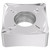 Seco Tools 03272943 | 0.472" Inscribed Circle Diameter x 0.032" Radius x 0.189" Thickness 8 Cutting Edge Carbide Milling Insert