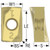 Seco Tools 03290937 | ZOMX1607 Size x 0.032" Radius x 0.291" Thickness 4 Cutting Edge Carbide Square Shoulder Milling Insert