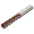 Seco Tools 10228460 | 16.00mm Diameter x 16.00mm Shank x 0.50mm Radius x 130.00mm OAL 6 Flute 38 Degree Helix Angle HXT Coated Carbide Corner Radius End Mill