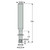 Seco Tools 02511221 | 980020 1.00mm Diameter x 0.15mm Corner Radius x 90 Degree Cutting Edge Angle Carbide Corner Radius End Mill