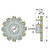 Seco Tools 02576013 | R335.18-100.0810.27-4N 100.00mm Diameter x 50.00mm Functional Length x 90 Degree Cutting Edge Angle Indexable Slotting Cutter