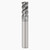 Seco Tools 02733849 | 554080SZ4.0 8.00mm Diameter x 8.00mm Shank x 60.00mm OAL x 48 Degree Helix Angle 4 Cutting Edge SIRON Coated Carbide Square End Mill