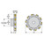 Seco Tools 02814588 | R335.25-200.2126.40-12R 200.00mm Diameter x 50.00mm Functional Length x 90 Degree Cutting Edge Angle Indexable Slotting Cutter